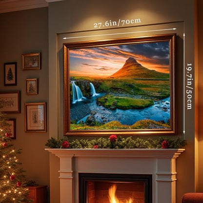 Jigsaw Puzzles for Adults, 2 Pack Puzzles for Adults 1000 Pieces,Sunset Over Kirkjufell in Iceland & Wooden Long Bridge in Plitvice National Park, Gifts for Women &Mom - color: Sunset Over Kirkjufell & Wooden Long Bridge