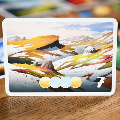 Biomos Board Game | Nature Strategy Game for Families and Solo Play | Build the Most Biodiverse Planet | 1-4 Players | Age 8+ | 20 Min