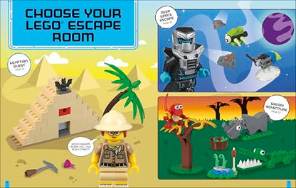 Build Your Own LEGO Escape Room: With 49 LEGO Bricks and a Sticker Sheet to Get Started
