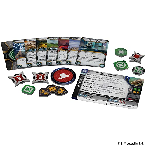 Star Wars: Legion AAT Trade Federation Tank UNIT EXPANSION - Unleash Devastation! Tabletop Miniatures Strategy Game for Kids and Adults, Ages 14+, 2 Players, 3 Hour Playtime, Made by Atomic Mass Games - style: Separatist Alliance Expansions: AAT Trade Fed