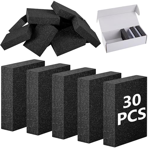 codree 30 Pcs Card Dividers Foam- 40D High Elasticity Sponge Trading Card Dividers- Shock Absorbing Card Sponge Separators Inserts for Storage Boxes Games Sports Cards Protection - color: 30 Pcs