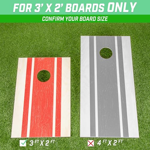 GoSports Premium Cornhole Carrying Case (Regulation Size or Tailgate Size) - style: Tailgate 3 X 2 Ft