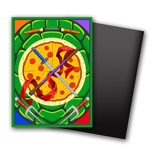 MTG Card Sleeves, 100 Count Standard Size Art Card Sleeves with Clear Front and Matte Art Back, Trading Card Deck Protector Sleeves for Magic: The Gathering (Tortoise)