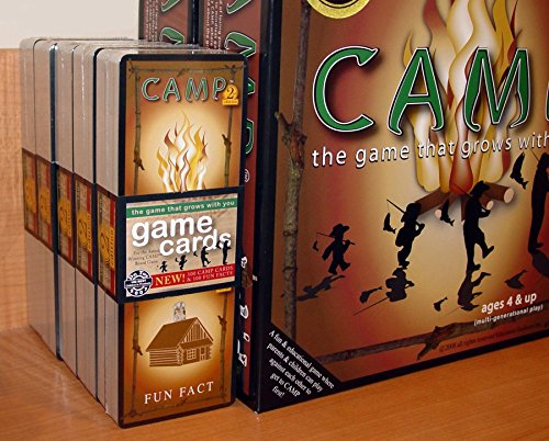 Education Outdoors Camp Game Cards Booster Pack - Camping Family Expansion Card Deck - color: Education Outdoors Camp Game Cards Booster Pack - Camping Family Expansion Card Deck
