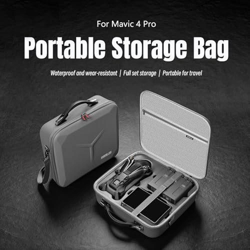 Mavic 4 Pro Carrying Case Storage Bag, Hold RC Pro 2 Remote Controller, Compatible with DJI Mavic 4 Pro Creator Combo - style: For Creator Combo
