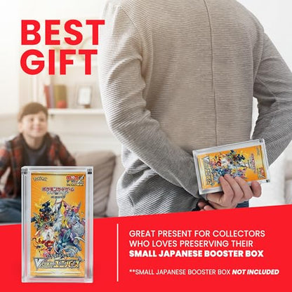 Acrylic Case Display for Small Japanese Booster Box Special Pack of 1 - style: JP Box S (1)