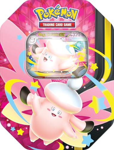 Pokémon TCG: Mega Moonlit Tin Mega Clefable