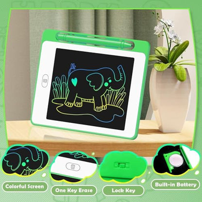 LCD Writing Tablet for Kids, 6.5 Inch Colorful Doodle Board Drawing Tablet, Educational Learning Toys Birthday Gifts for Girls Boys Age 3 4 5 6 7 8 (32 Pack) - color: 32 Pack