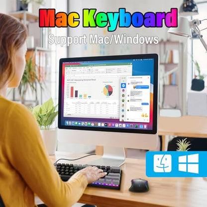 60% Compact Small Wired Portable Mechanical Keyboard,22 RGB Backlit,Blue Switch,CNC Aluminum,Hot Swappable Socket,PBT wear-Resistant keycaps,Ideal for Travel/Gaming/Typing/PC Computer/Mac/Laptop