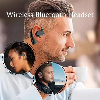 Open Ear Bluetooth Headset V5.4 – Business Wireless Headphones with 200H Standby, 0.5H Fast Charging, 10M Stable Connection, Clear Voice for Office, Driving, Remote Work (1pcs) - size: 1pcs