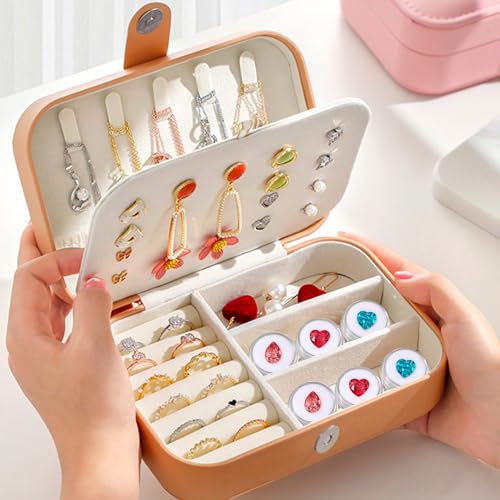 16Pcs Small Clear Bead Storage Organizer Containers with Soft Sponge | Plastic Gemstone Display Box, Round Gemstone Holder Case with Screw Top Lids for, Gems, Beads, Small Items - color: Clear