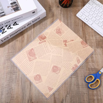 30 Pcs 8.5 x 11 Rigid Clear Toploaders, PVC Document Sheet Protectors, Plastic Sleeves for Papers, Photos, and Menu Covers for Collectors