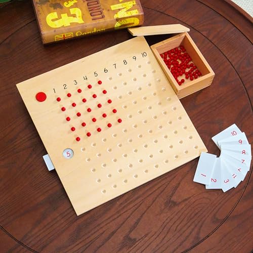 Premium Montessori Math Materials Kit 3| Complete 12-in-1 Curriculum Set for Kids 3-12 ,Stamp Game, Bead Boards, Snake Games, Clock , Homeschool & Classroom Materials ,12 kg/27lbs (Math Series Kit 3) - color: Math Series Kit 3