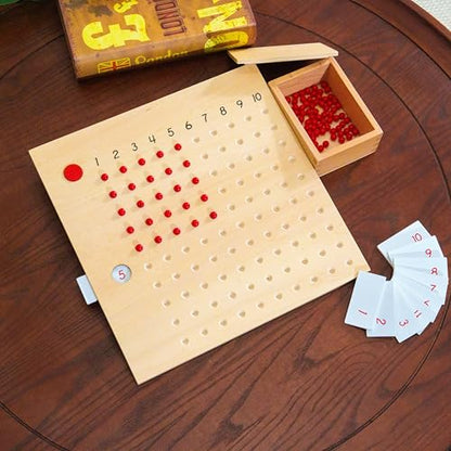 Premium Montessori Math Materials Kit 3| Complete 12-in-1 Curriculum Set for Kids 3-12 ,Stamp Game, Bead Boards, Snake Games, Clock , Homeschool & Classroom Materials ,12 kg/27lbs (Math Series Kit 3) - color: Math Series Kit 3