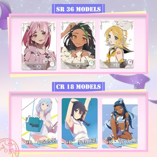 Booster Box Goddess Story Waifu MEIKA Series TCG Anime Girl Cards Collection Trading Card (NS1-13) - color: Ns1-13