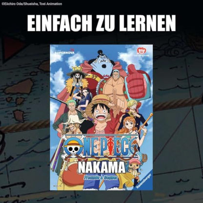 Ravensburger 24869 One Piece Nakama – A Cooperative Board Game and Card Game for 1-5 Anime Fans from 10 Years, in The World of One Piece