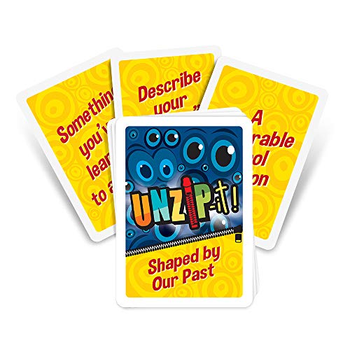 Trainers Warehouse Unzip-it! with Shaped by Our Past | Conversation Starter Card Deck with Pouch | Start Talking About topics That Matter and Build Relationships | Set of 30 Unique Cards - color: Shaped By Our Past With Pouch