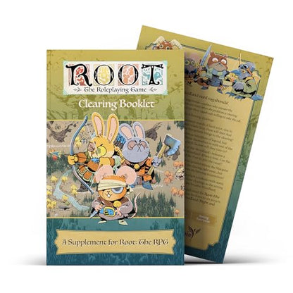 Magpie Games Root The Roleplaying Game: Clearing Booklet, 4 New Locales - style: Game Clearing Book Expansion