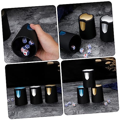 Abaodam 1pc Plastic Dice Cup Dice Storage Case for Bar Ktv Games Organizer Box