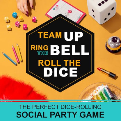 University Games | Bunco Party in a Box Game, for Ladies Night with The Girls, Complete with Fuzzy Die! for 2 to 12 Players Ages 8 and Up, White