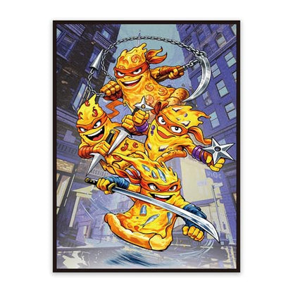 Kabinka MTG Card Sleeves-Turtles 100 Standard Size Pack Clear Front & Matte Finish Back MTG Sleeves for Magic The Gathering TCG - color: B