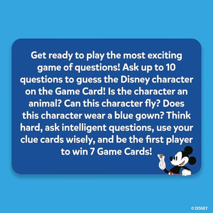 Skillmatics Guess in 10 Card Game – Disney, Gift for Kids, Travel Toys | Family Trivia Game, Educational Board Game, Cinderella, Mickey Mouse, Screen-Free Fun, Girls & Boys Ages 6, 7, 8, 9 and Up - style: 1. Disney