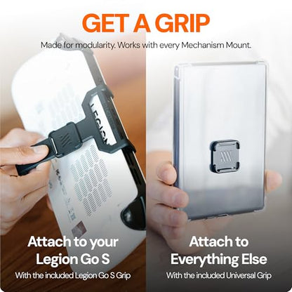 Mechanism 7-in-1 Bundle for Legion Go S | Kickstand, Battery, VESA & Wall Mounting Kit | Mount Anything to Your Legion Go Console & It to Anything | Case Friendly Accessories - color: Legion Go s
