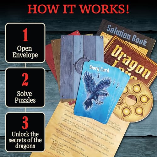 MindWare Dig It Up! Crack the Crate Board Game for 1 or More Players – Bring the Thrill of Escape Rooms Home – for Adults & Kids 8 & Up