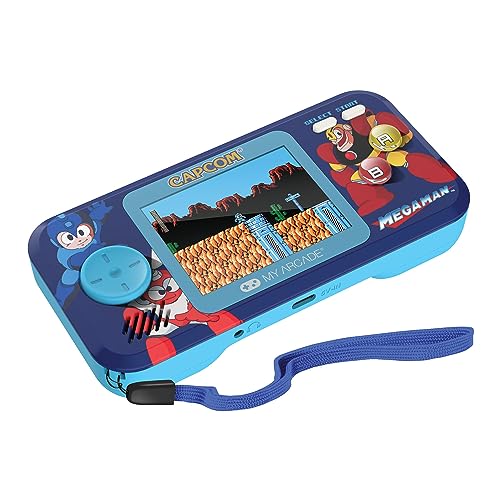 My Arcade Megaman Pocket Player Pro: 6 Mega Man Games, Retro Handheld | Capcom, Birthday Gifts, Arcade Classics - style: MegaMan