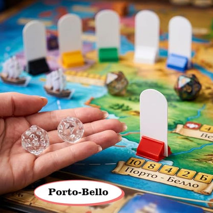 12 Sets Plastic Game Pieces for Board Games, 6 Colors Double-Sided Card Stands with Blank Cards Board GameTable Cards Display Stands for Bingo Game Night Party Supplies