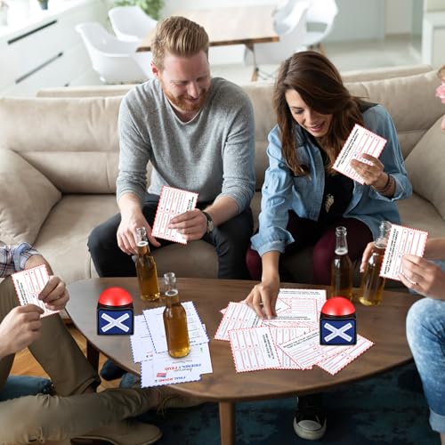Syhood 4th of July Friendly Feud Game with Answer Buzzer, Patriotic Independence Day Feud Party Game, Fun Family Trivia Quiz Night for Party, Adults, Office, Classroom, Large Group and Team Building - style: Independence Day