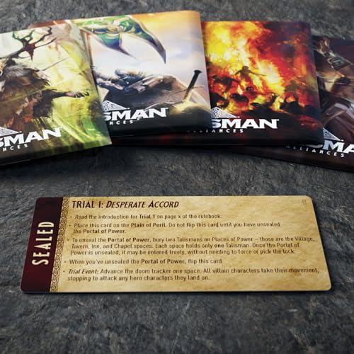 Avalon Hill Talisman Alliances: Fate Beckons Board Game | Talisman Expansion | Cooperative Fantasy Adventure Games | Ages 12+ | 2 to 6 Players - style: Talisman Alliances (Expansion)