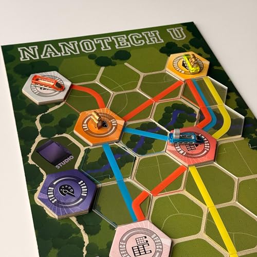Bezier Games Maglev Metro Maps Volume 2, Ages 14+, 1-4 Players | 6 New Maps with Unique Rules, Strategy Gameplay Add-On for Maglev Metro Board Game