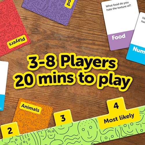 Big Potato Dumb Questions – A Hilarious Party Game for Adults and Friends, Full of Unexpected and Outrageous Conversations, Perfect for Game Nights and Gatherings