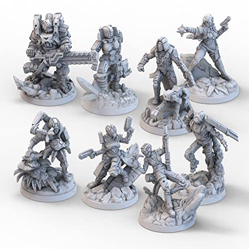 Awaken Realms ISS Vanguard Board Game - Explore Space in a Cooperative Sci-Fi Strategy Game, Thrilling Adventure for Teens & Adults, Ages 14+,1-4 Players, 90-120 Minute Playtime