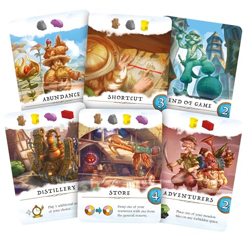 Via Nebula Board Game - Strategic Fantasy Exploration and Building Game, Fun Family Game for Kids & Adults, Ages 12+, 2-4 Playes, 60 Minute Playtime, Made by Space Cowboys