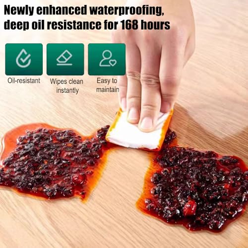Frosted PVC Soft Glass Desk Pad Protector - Thick Heat Resistant Table Cover, Anti-Scratch Waterproof Rectangular Mat for Office, Durable Tablecloth for Home & Workspace,Transparent version, 1cm thick
