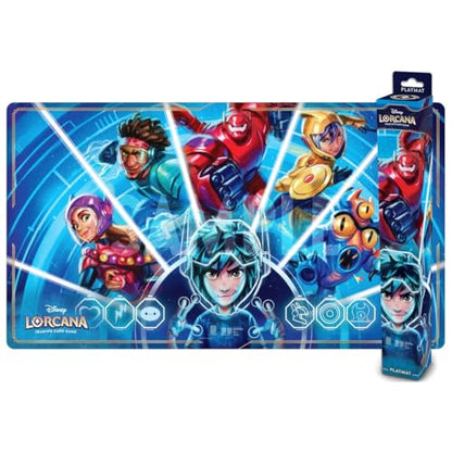Ravensburger Disney Lorcana TCG: Archazia's Island Playmat Featuring Big Hero 6 - We Could Be Immortals | Protects Cards | Versatile Game, Desk, or Mouse Pad | Durable Non-Slip Surface | Ages 8+