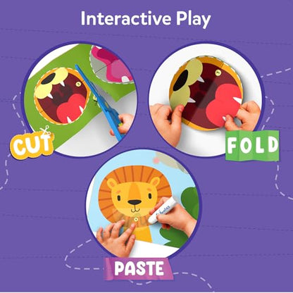 Skillmatics Scissor Skills Activity Book for Preschoolers – Snip Snip - style: 1. Multi-Theme