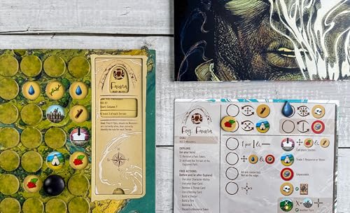 Corps of Discovery: Fog Expansion – Survival Challenge with Hidden Terrain Rules | 1–4 Players | Ages 14+ - style: Fog Expansion