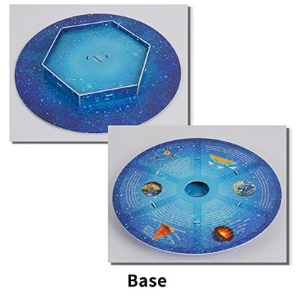 3D Puzzles for Kids Ages 8-10-12-14 Earth Globe DIY Geography Puzzle, Educational Learning Toys 3D Jigsaw World Globe Map Model Kit Teaching Aids Birthday for Boys Girls, 50 Pieces - style: Earth Globe