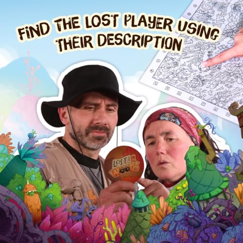 Lost! in The Woods by Alley Cat Games | Fast-Paced Cooperative Game for Families & Kids | 2–8 Players | 15-Minute Search-and-Find Adventure | Communication Challenges & Fantastical Forest Theme