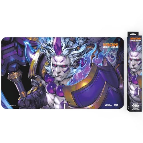 Riftbound: League of Legends - Playmat: Darius -TCG Spiritforged Spirit Blossom, 24x14, Neoprene, Character Art, Tabletop Trading Card Game Accessory - style: Darius