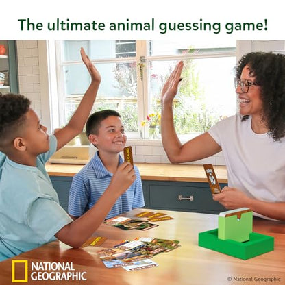 Skillmatics Guess in 10 Game – National Geographic Animals, Gift for Kids | Educational Cards, Family Trivia Game, Travel Toy & STEM Board Game, Screen-Free Fun, Boys & Girls Ages 6, 7, 8, 9 and Up - style: 2. National Geographic