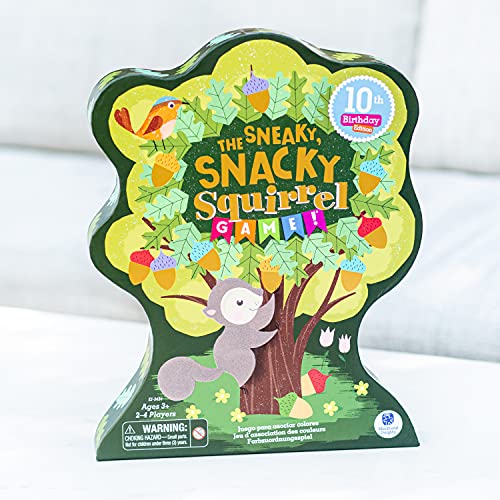 Educational Insights Sneaky, Snacky Squirrel Game! Special Edition, Easter Game for Toddler & Preschoolers, Color Matching, Fine Motor Skills, Ages 3+