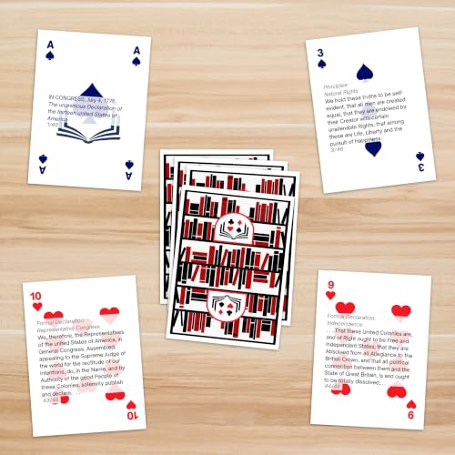 United States Declaration of Independence Playing Cards