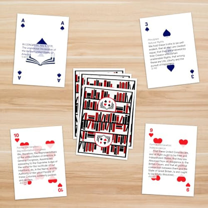 United States Declaration of Independence Playing Cards