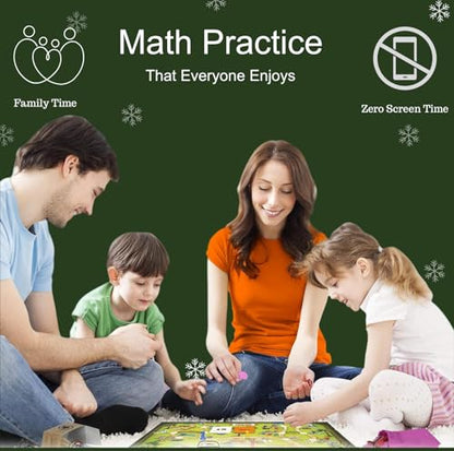 Multiplication and Division Game - Fun Math Board Game, Easy Start STEM Toy, Educational Gift for Kids (Girls & Boys), Homeschoolers, Grade 1 and Up (Pet Me) - style: Pet Me