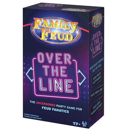 Spin Master Games Family Feud: Over the Line Adult Party Game - style: Ultimate Edition with 50 Bonus Questions