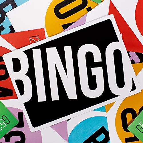 Royal Bingo Giant Calling Cards - Pack of 75 - High Visibility, 8.25" x 11.75" per Card-Replacement for Raffle and Balls - style: Giant - 75 Cards